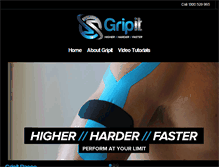 Tablet Screenshot of gripit.com.au